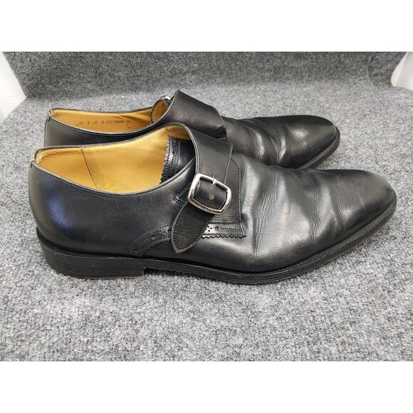 Bally Switzerland Men\'s Black Size 12D 243200 Takar Slip On Made In Italy